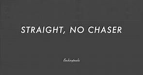 Straight No Chaser chord progression - Jazz Backing Track Play Along The Real Book