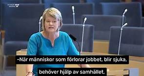 Ulla Andersson om högerns människosyn.
