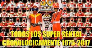 Todos los Super Sentai Cronologicamente 1975 a 2017 (Power Rangers Japon Tokusatsu)