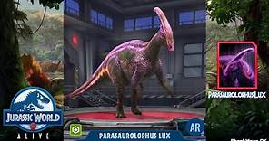 Parasaurolophus Lux - Jurassic World Alive Spotlight - Ability Preview