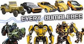 Bumblebee Evolution in Live-Action Transformers Films (Bayverse & Knightverse)