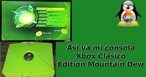 Asi va mi consola Xbox Mountain Dew