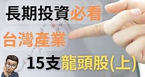 長線投資客必看!!掌握台灣15大產業龍頭股