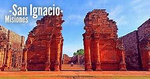 Antigua ciudad en ruinas de más de 400 años en medio de la selva | San Ignacio, Misiones