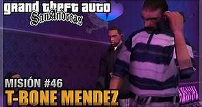 GTA San andreas - Misión #46 - T-Bone Mendez (Español - 1080p 60fps)