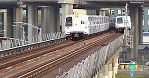 BART Train in San Francisco 2018 - Regional Subway Network