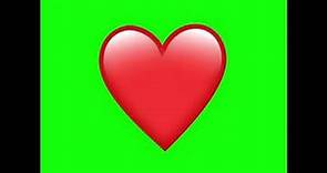 emoji animación corazón rojo ❤
