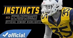 Instincts (Nick Kwiatkoski Senior Highlights)