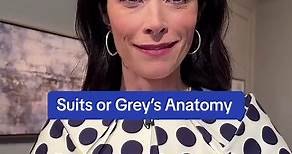 Abigail Spencer guesses which iconic show of hers these lines came from. #greysanatomy #suits #abigailspencer