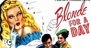 Blonde For A Day | Full Classic Thriller Movie In HD | English Movie | Hugh Beaumont