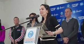 Laura Esquivel, delegada del CEN del PAN arremete contra Marina del Pilar
