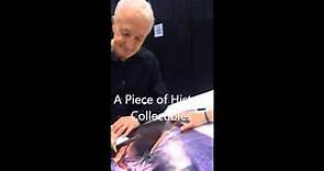 C-3PO Himself! Anthony Daniels Signing Autographs at Star Wars Celebration in Anaheim!