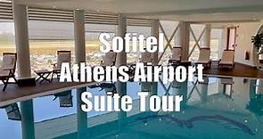 The Best Hotel at Athens Airport ! Sofitel Suite Tour