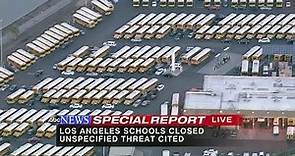 ABC NEWS SPECIAL REPORT: All LA Public Schools close due to threat