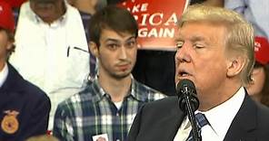 Smirking ‘Plaid Shirt Guy’ Upstages Trump During Montana Rally