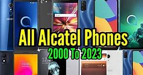 Evolution Of Alcatel Mobile Phone 2000 To 2023 | Tech Evolution Wednesday's