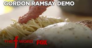 Gordon Ramsay's Chicken Parmesan Recipe: Extended Version | Season 1 Ep. 3 | THE F WORD