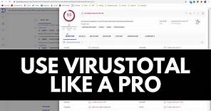 Advanced VirusTotal Tutorial | Learn Cybersecurity