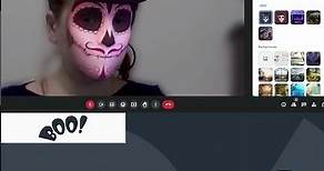 Get spooky with Google Meet this Halloween! Backgrounds & filters #googlemeet