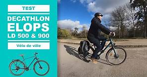 Vélo ELOPS LD 500 et LD 900 de DÉCATHLON (test, avis & review)