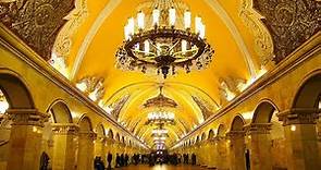Metro de Moscú · El Auriga del Arte
