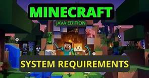 Minecraft Java Edition System Requirements, Minimum & Recommended System Requirements can you run it