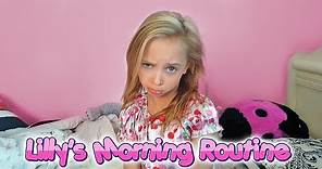 Lilly K Morning Routine • The Lilly K Show • 8yrs old #LillianaKetchman