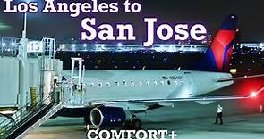 Full Flight: Delta Connection E175 Los Angeles to San Jose (LAX-SJC)