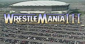 Celebrating 75 years - When WrestleMania III took over the Pontiac Silverdome