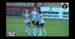 SARINA BOLDEN'S DEBUT BRACE FOR NEWCASTLE UNITED JETS against CANBERRA UNITED| A-LEAGUE