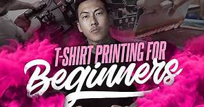 T-Shirt Printing for Beginners | How to Print a T-Shirt and Different Shirt Printing Methods
