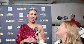 Chelsea Kane Interview at GLSEN Respect Awards 2019