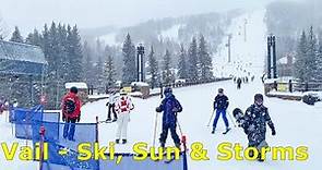 Vail Ski Resort, Colorado: Sun, Snow, and Skiing