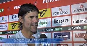 Il Pescara resta in Serie B: Andrea Sottil