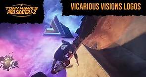 Tony Hawk's Pro Skater 1+2 All Vicarious Visions VV Logos