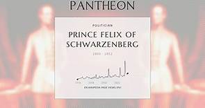 Prince Felix of Schwarzenberg Biography | Pantheon