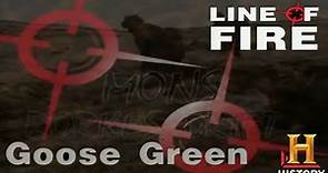 Documental En la Línea de Fuego - Goose Green (version inglesa) en español