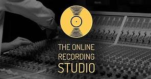 Welcome to The Online Recording Studio