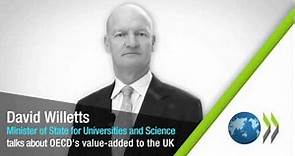 UK Minister David Willetts talks about OECD and the UK