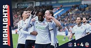 HIGHLIGHTS | Carlisle United 1-4 Wanderers