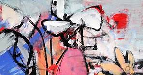 painter Francesco D'Adamo - Cordiale, 2023 (Abstract Expressionism, Lyrical Abstraction)