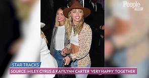 Miley Cyrus and Kaitlynn Carter Step Out as Source Says They're 'Very Happy' Living Together