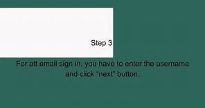 How to login att.net email | ATT mail
