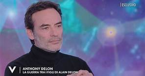Anthony Delon e la guerra tra i figli di Alain Delon