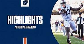 Auburn Football - Highlights at Arkansas