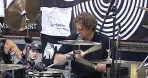 Woodstick 2010 Steve Moore (Mad drummer) Drum Solo