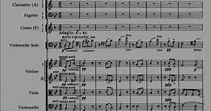 Edward Elgar - Cello Concerto in e Minor, Op 85 [With Score]