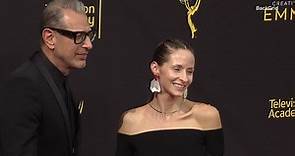 Jeff Goldblum & Emilie Livingston attend 2019 Creative Arts Emmys