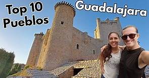 🔴 Los 10 PUEBLOS más Bonitos que ver en GUADALAJARA (Castilla la Mancha) 4K | España