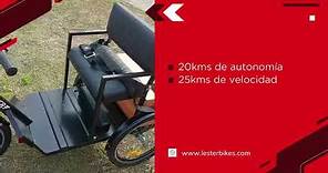 Triciclo Eléctrico Lester Bikes
